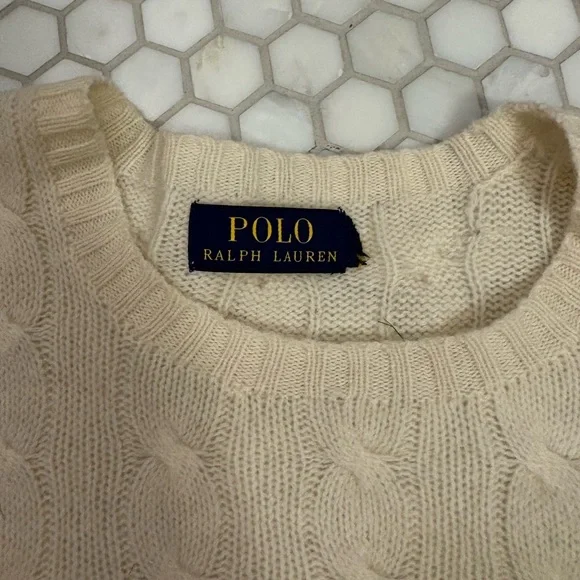 Ralph Lauren cable knit wool sweater - Picture 4 of 7